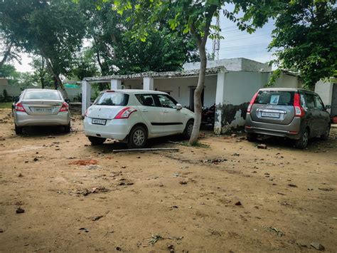 In Photos: From Vehicles to a Police Station, Nuh Looks Deserted, Burnt ...