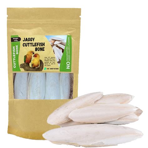 Buy Cuttlefish Bone For Birds Cuttle Bone Birds (100G), All Life Stages ...