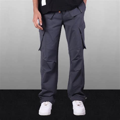 CHARCOAL CROSS POCKET CARGO PANT – Hophead