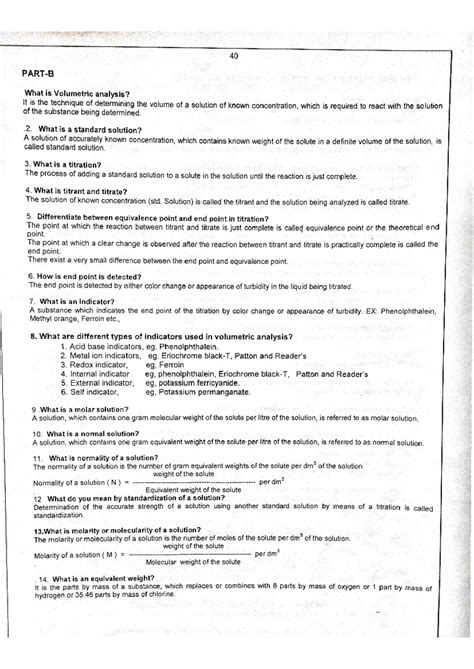 DIVI CHEM VIVA - Something about chem - 40 What is Volumetric analysis ...
