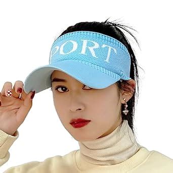 Buy Alexvyan Open Head Sun Visor Sport Ponytail Adjustable Summer Cap ...