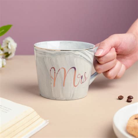 Grey Mrs. Cup Online - Premium Coffee Mug | Nestasia