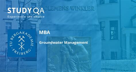 StudyQA — MBA: Groundwater Management — Freiberg Mining Academy