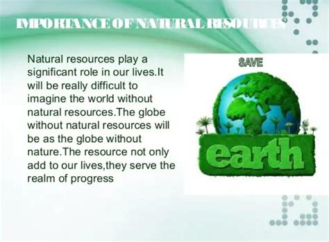 paragraph on save nature save earth - Brainly.in