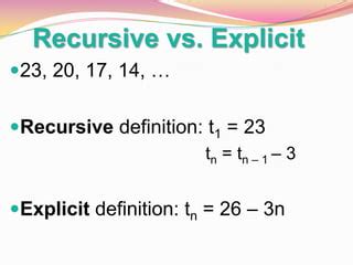Recursive Definition Algebra 2 的图像结果