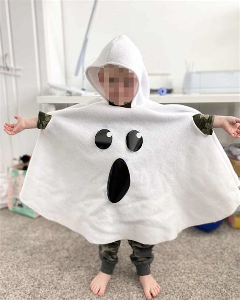 How to Make an Easy DIY Toddler Ghost Costume - Aubree Originals