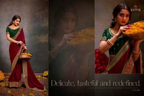 Suma Sanchi Traditional Wear Satin Sarees Collection