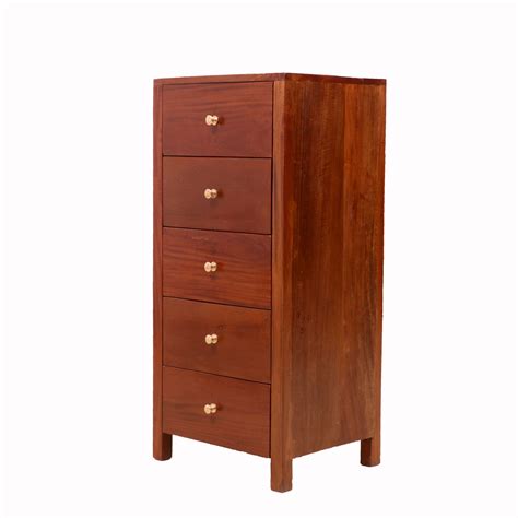 Solid Five Drawer Chest