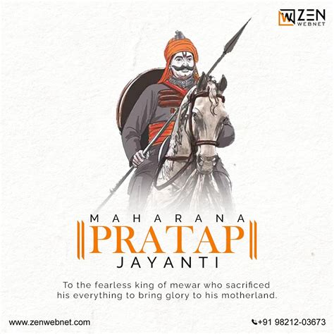 Saluting the valorous spirit of Maharana Pratap on his Jayanti, a true ...