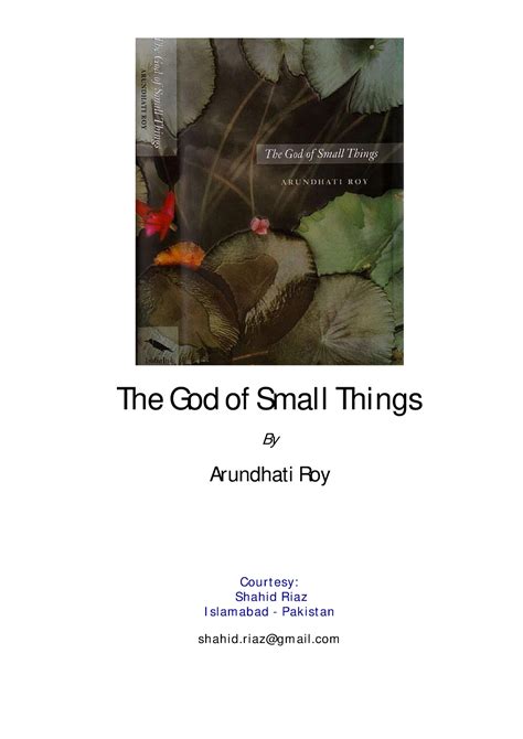 The God of Small Things ( PDFDrive ) - The God of Small Things By ...