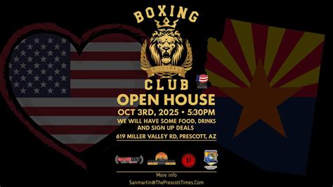 LionHeart Boxing Gym Open House, 619 Miller Valley Rd, Prescott, AZ ...