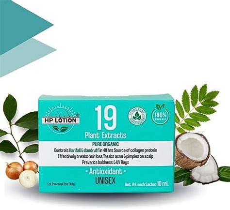 HP Lotion Anti Hair Fall & Healthy Hair Growth 12 Sachets 10ml Each for ...