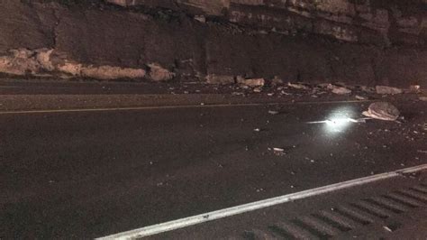 Highway 80 reopened after rockslide
