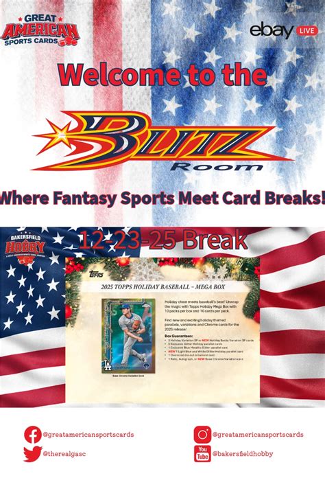 12-23-2025 2025 Topps Holiday Break - eBay Live