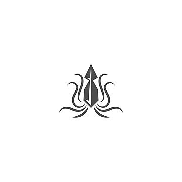 Kraken Logo Icon Illustration Octopus Nautical Marine Vector, Octopus ...