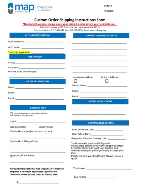 Image result for Shipping Order Form