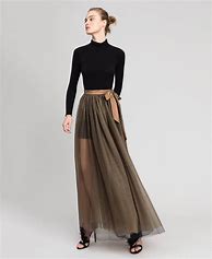 Image result for Pleated Tulle Skirt