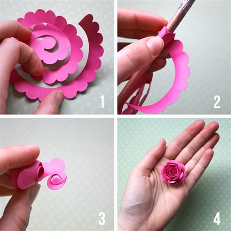 Image result for Rolled Paper Flower Tutorial