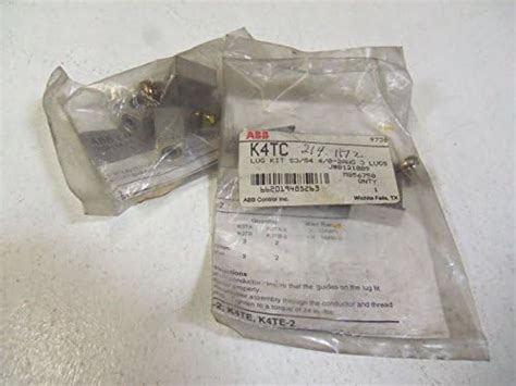 ABB K4TC LUG KIT S3,TS3,S4 4/0-2AWG 3L : Amazon.in: Home Improvement