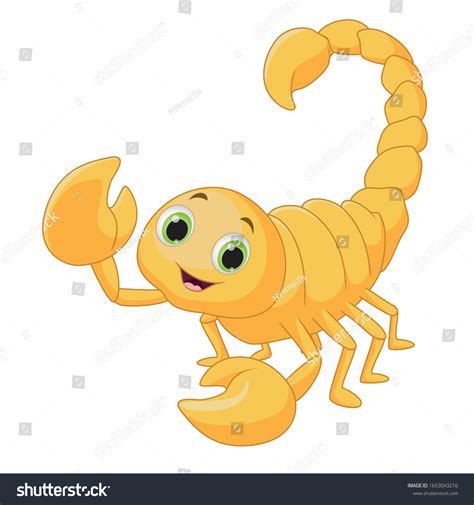 Cute Scorpion Clipart