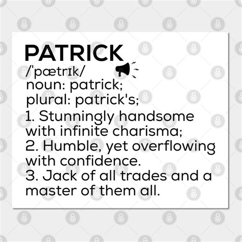 Patrick Name Definition Patrick Meaning Patrick Name Meaning by tee ...