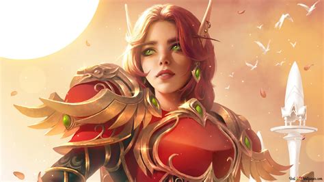 Blood Elf - World of Warcraft (WoW) 4K wallpaper download