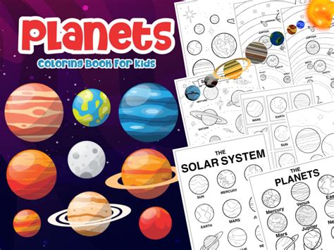 Solar System Planets Coloring Pages 的图像结果