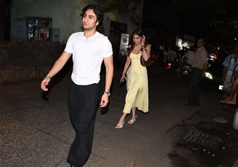 Rasha Thadani and Arhaan Khan spotted together, Netizens speculate they ...