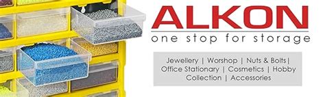 Alkon Plastic 60 Component Organisers (ACO60) With Multiple For Small ...