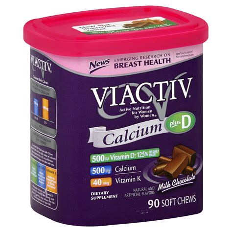 UPC 300450102904 - Viactiv Calcium Plus Vitamin D Soft Chews - Milk ...