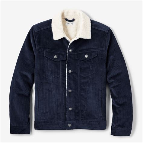 Line of Trade Montana Fleece-Lined Corduroy Trucker Jacket | Bespoke Post