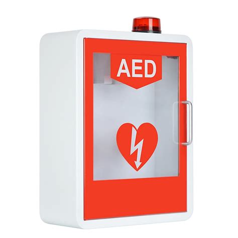 Buy AED Cabinet, AED Defibrillator Storage Cabinet, Wall-ed Plastic ...