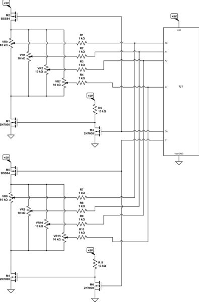 Image result for Multiple Potentiometers Arduino