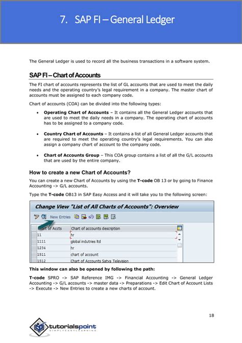 SAP-FICO Tutorial PDF 的图像结果