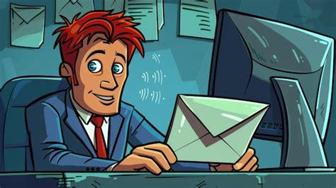 Image result for Computer with Email Cartoon Images