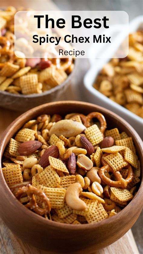 Spicy chex mix – Artofit