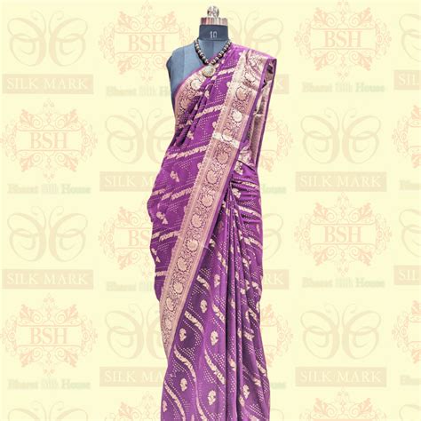 Persian Luxury Pure Silk Tussar Dupion Saree - Bharat Silk House ...