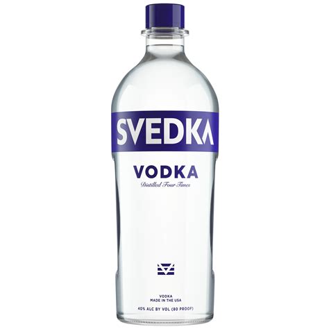 SVEDKA Vodka, 1.75 L Bottle, 40% ABV - Walmart.com