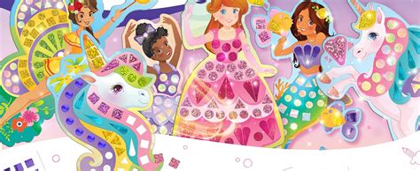 Buy Imagimake Mirror Mosaic : Princess & Unicorn | Mess Free DIY Mosaic ...