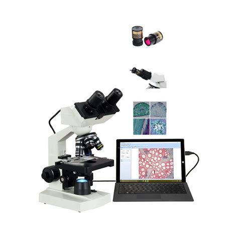 Image result for Compound Microscope with Camera