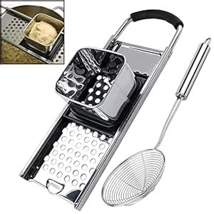 Buy Premium Grade Stainless Steel Spaetzle Maker with Comfort Grip ...