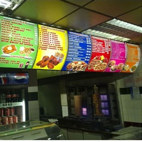 Restaurant Menu Sign 的图像结果