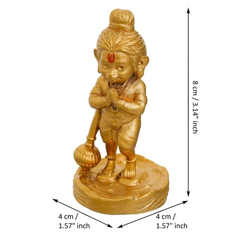 Webelkart Premium Resin Bal Lord Hanuman Showpiece for Home Decor, Han ...