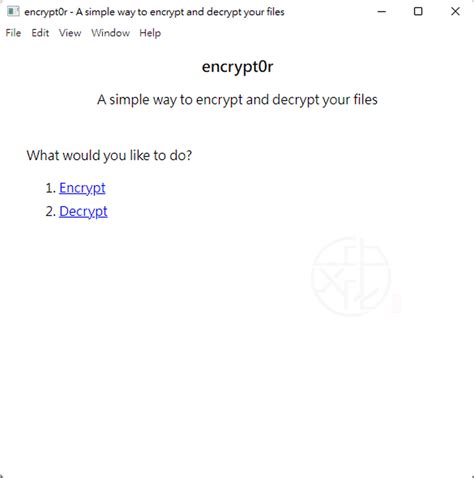 Encrypt Windows 1.0 的图像结果