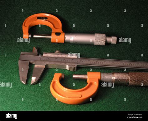 Precision Measurement Tools, English and Metric Stock Photo - Alamy