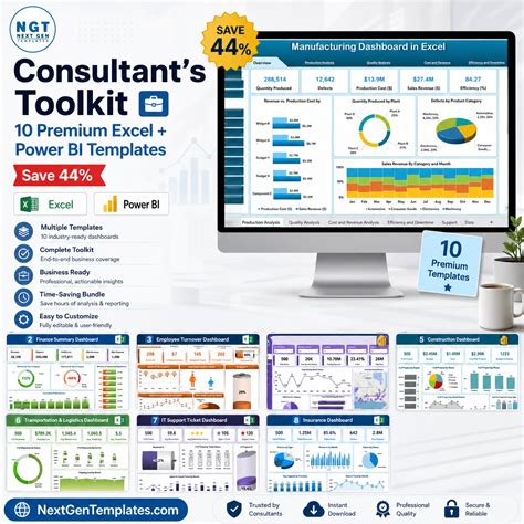 Quality Assurance Dashboard in Excel - Next Gen Templates