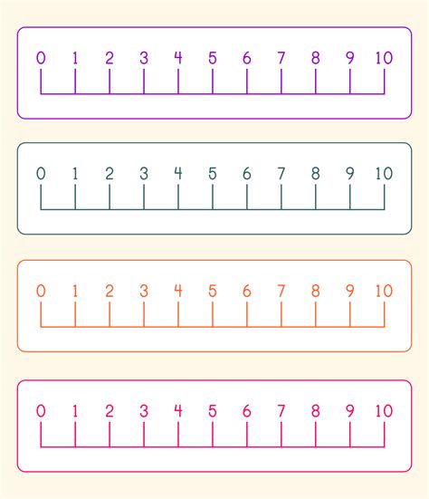 Blank Number Line Template