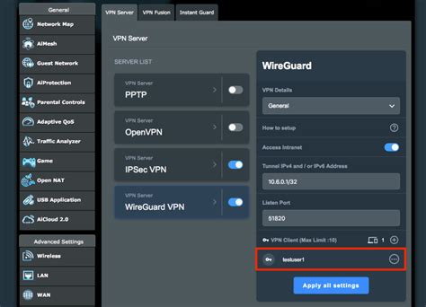 Image result for Asus Router VPN Setup