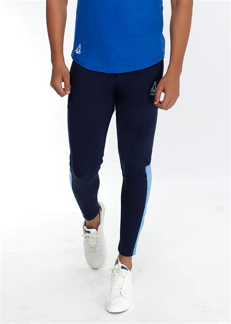 Navy Men's Running Tights - Yogue Activewear