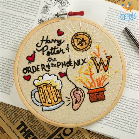 Harry Potter Embroidery Hoop Art – Bigsmall.in